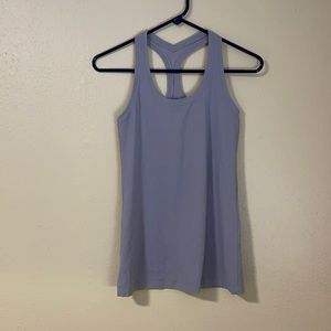 Lululemon cool racer bank tank in light violet